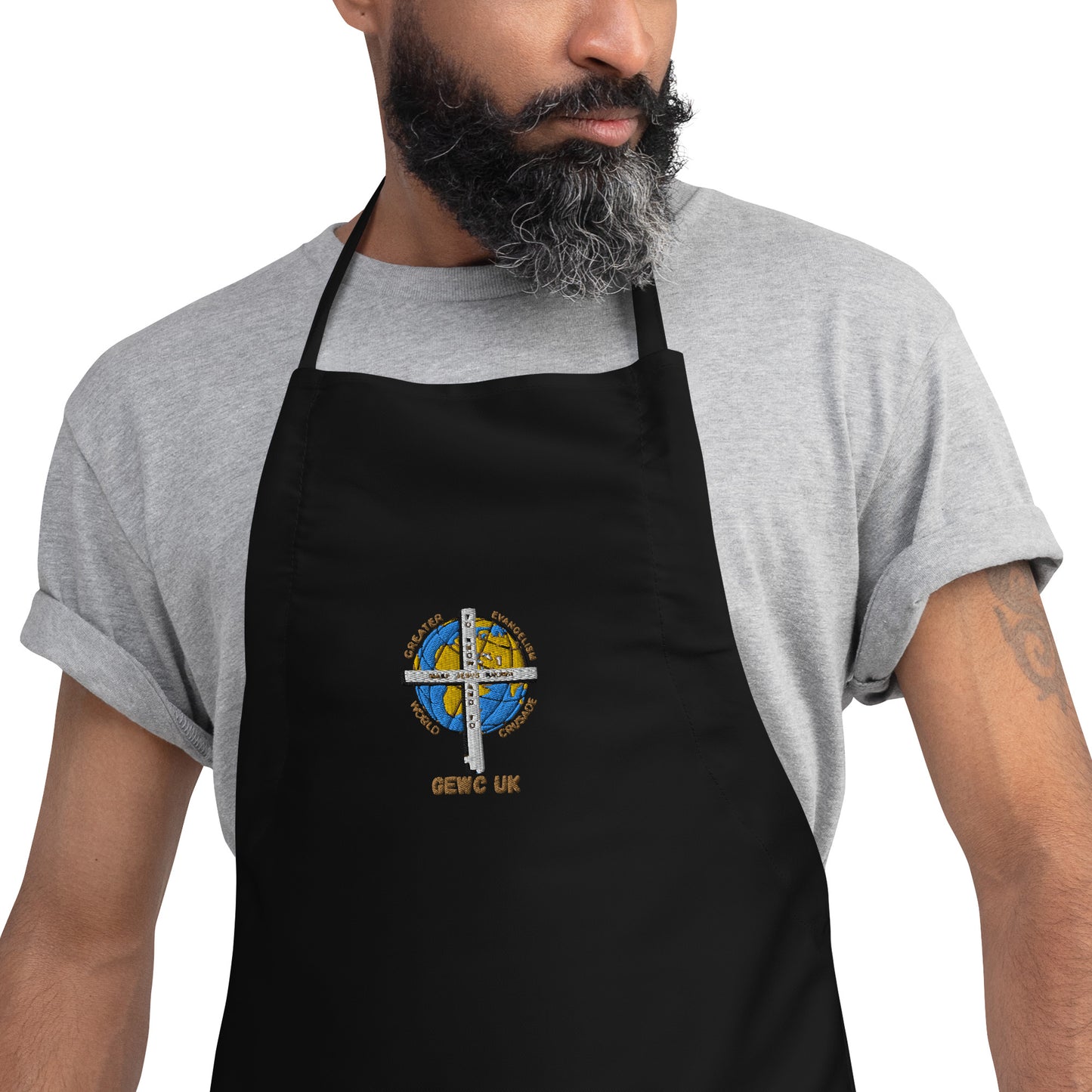 GEWC UK Embroidered Apron