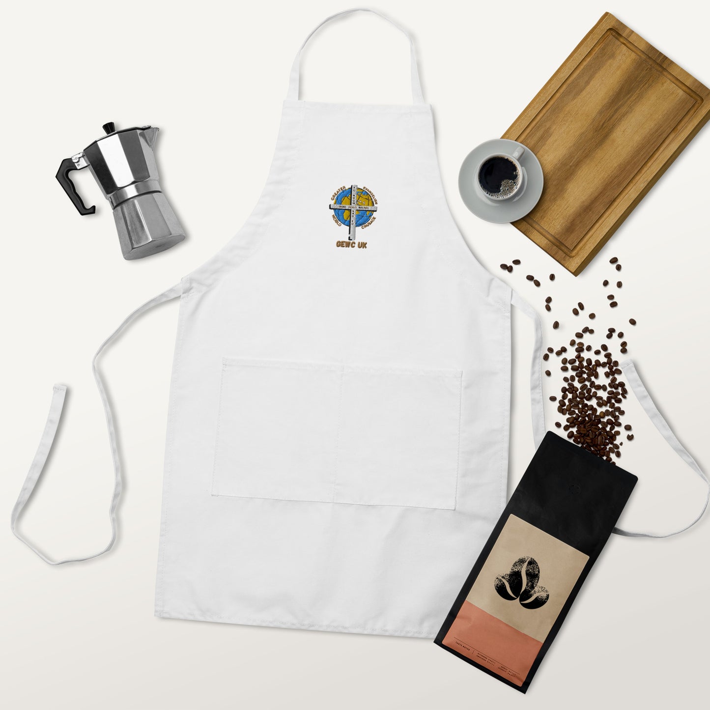 GEWC UK Embroidered Apron