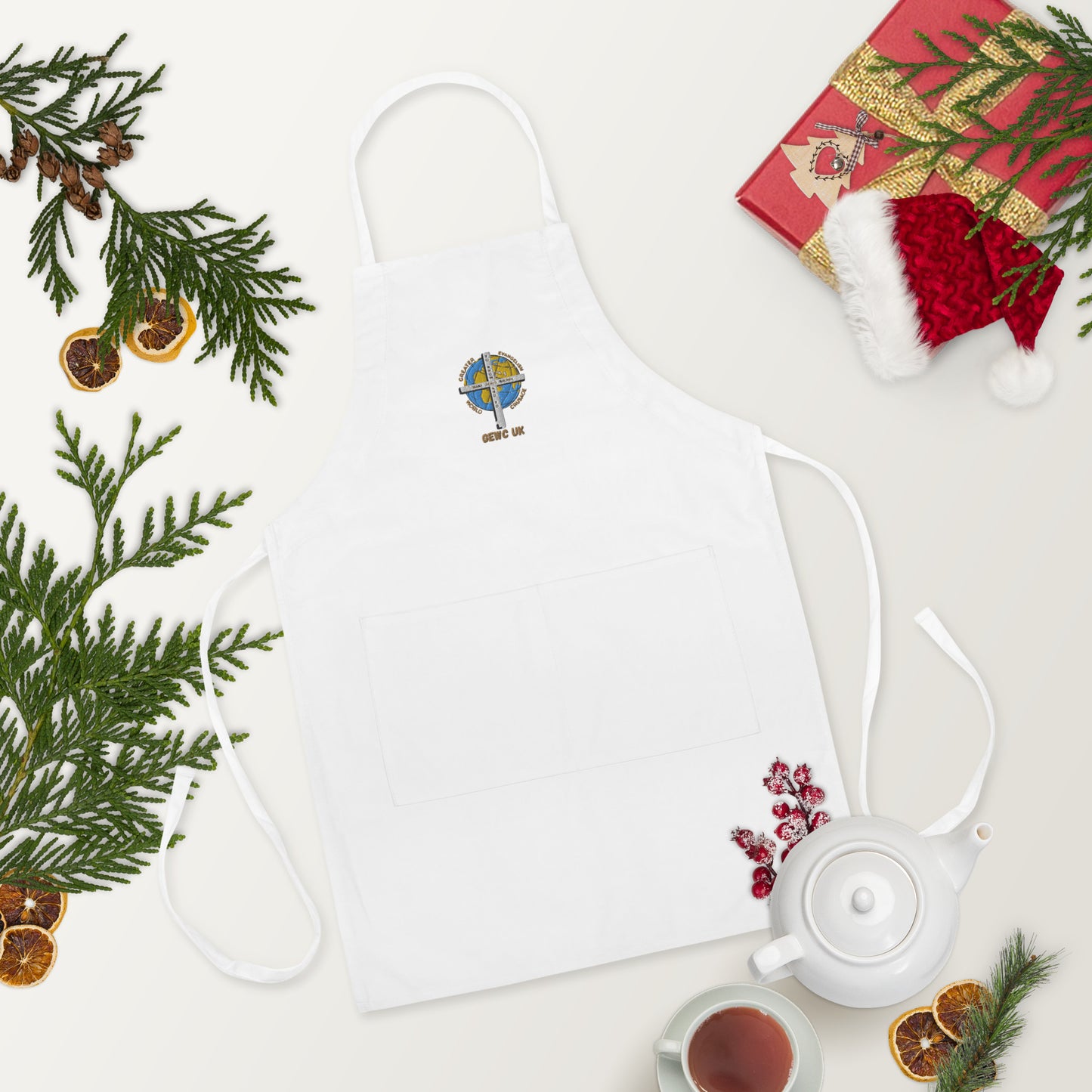 GEWC UK Embroidered Apron