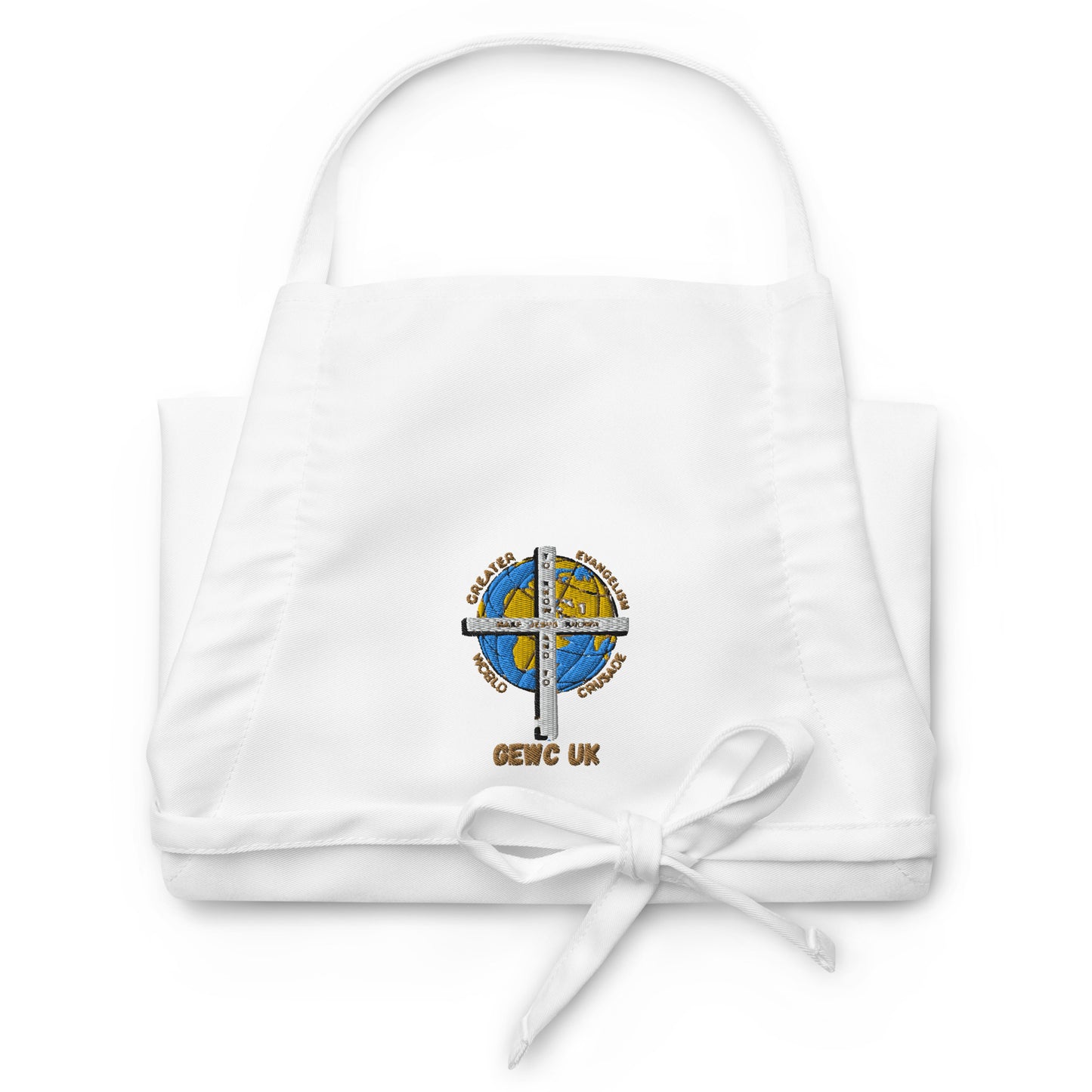 GEWC UK Embroidered Apron