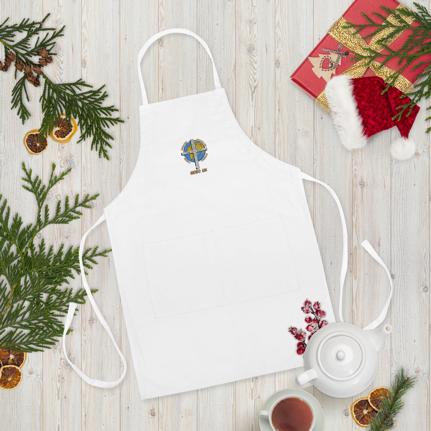 GEWC UK Embroidered Apron