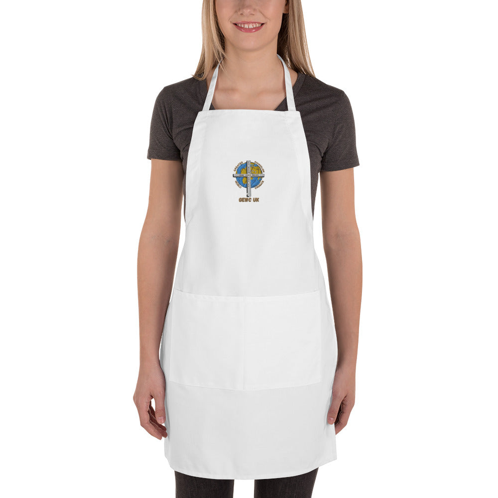 GEWC UK Embroidered Apron