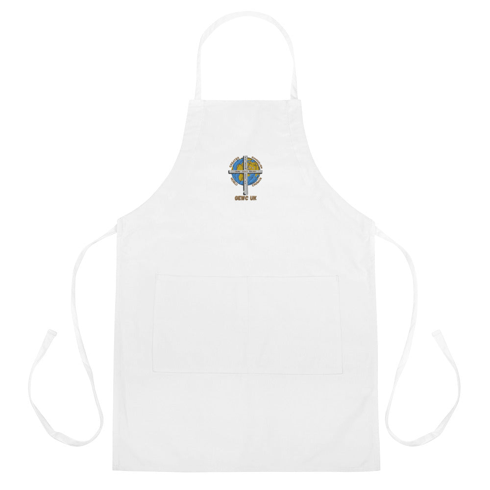 GEWC UK Embroidered Apron