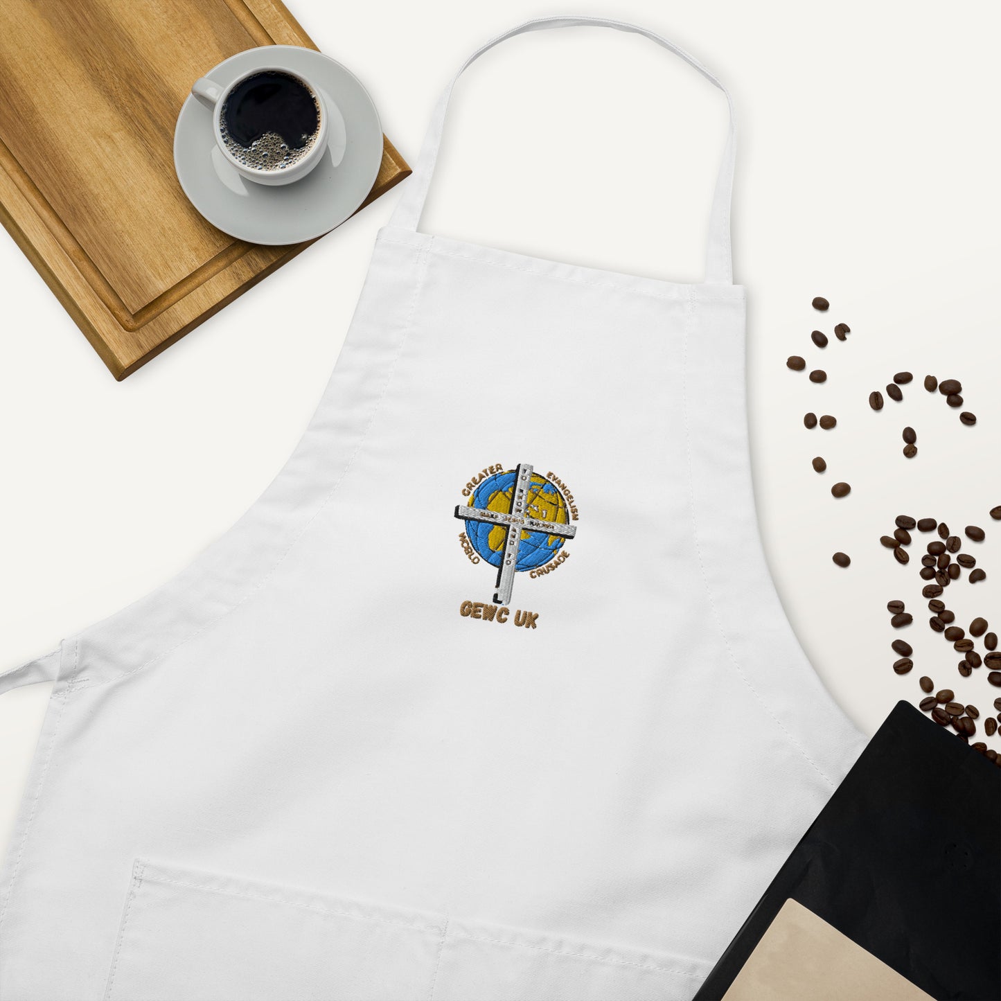 GEWC UK Embroidered Apron