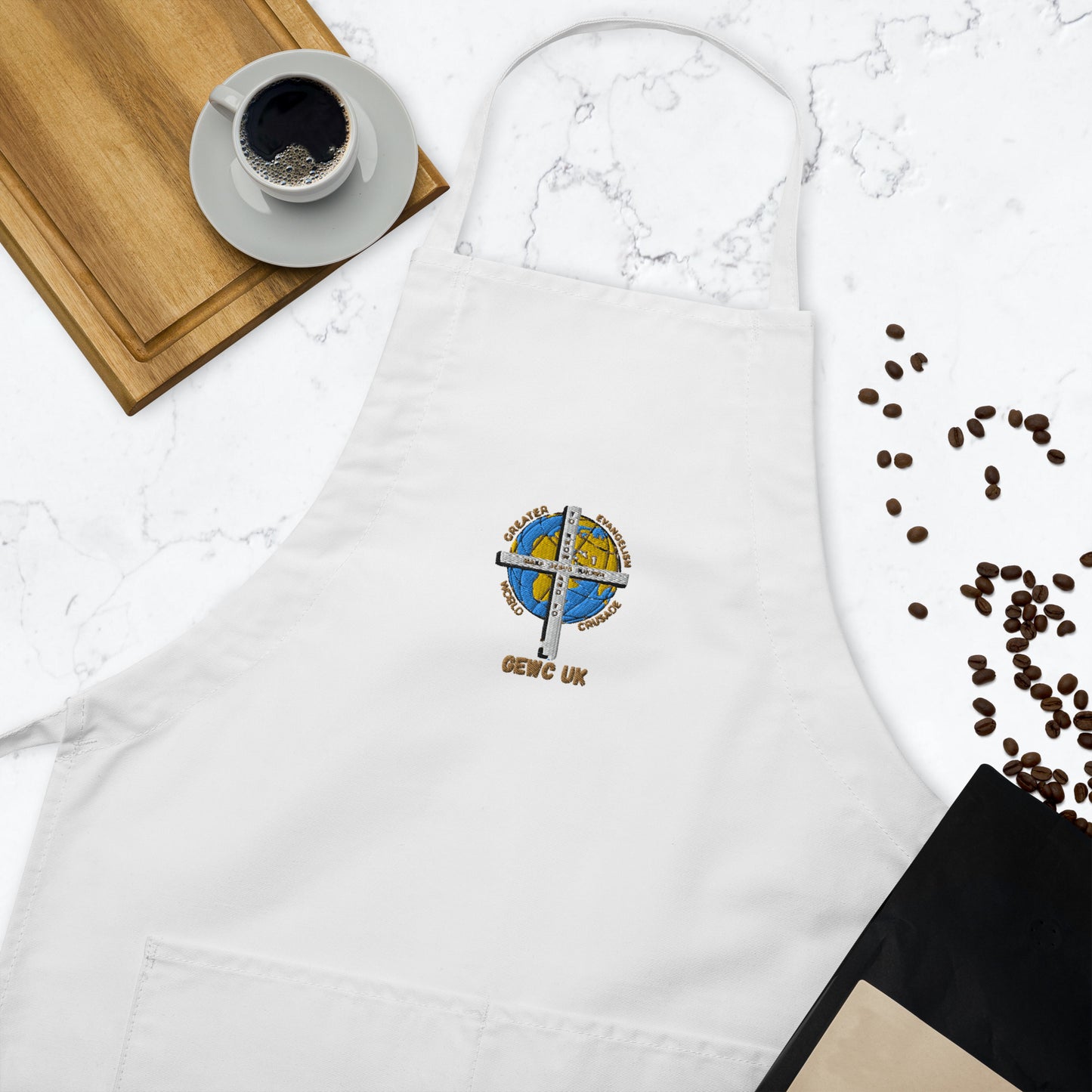 GEWC UK Embroidered Apron