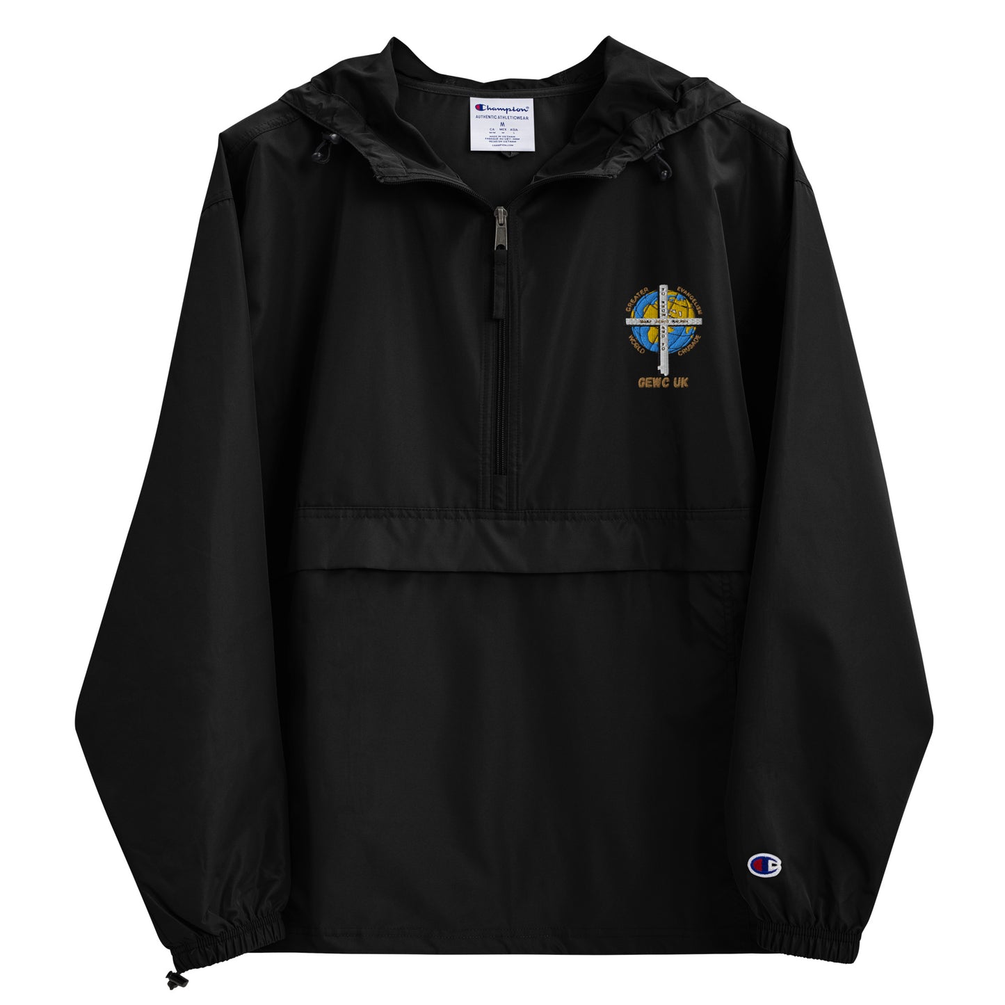 GEWC UK Embroidered Champion Packable Jacket