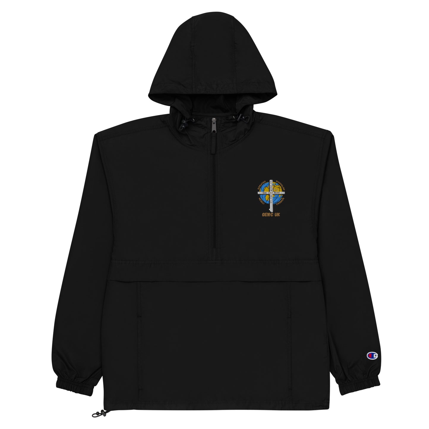 GEWC UK Embroidered Champion Packable Jacket