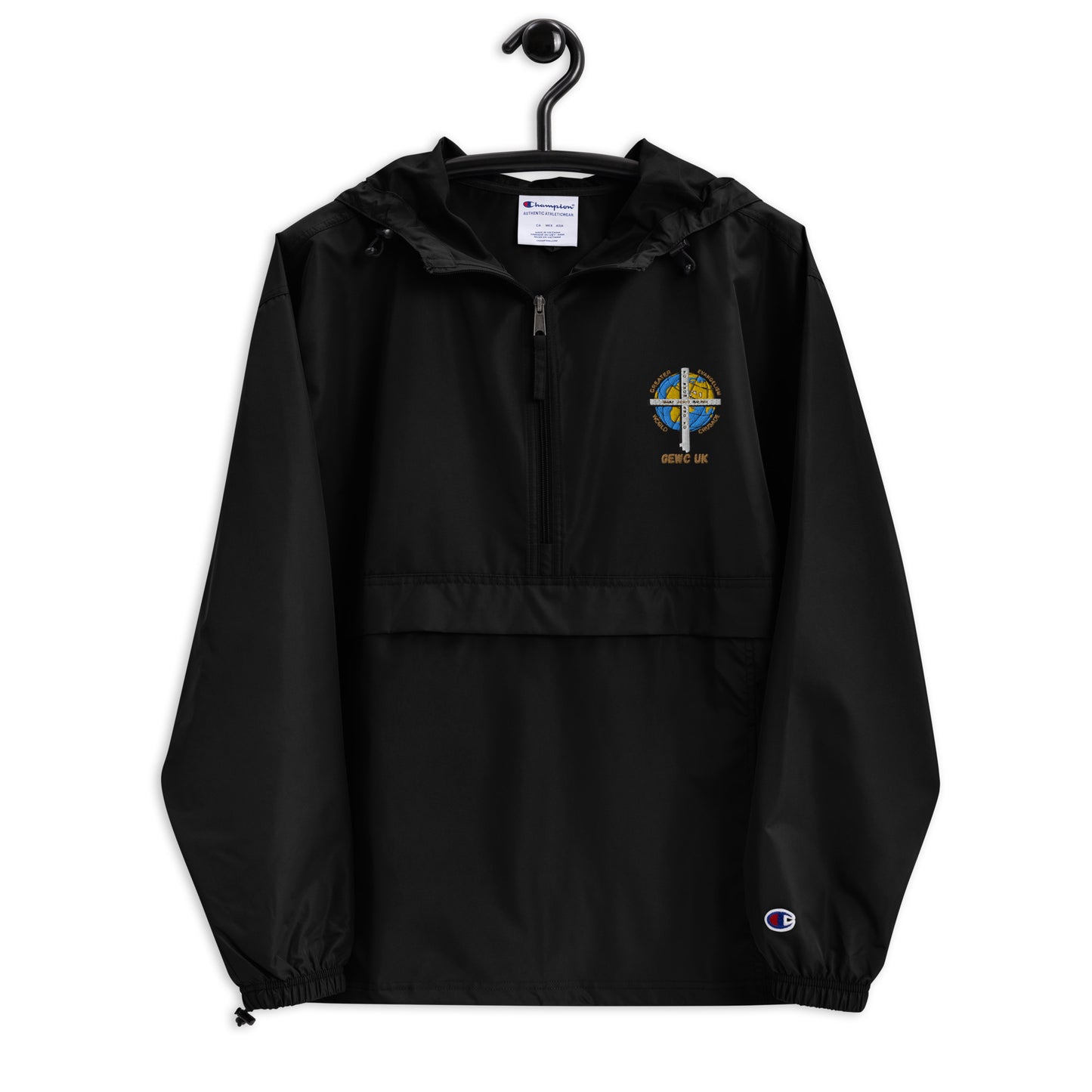 GEWC UK Embroidered Champion Packable Jacket