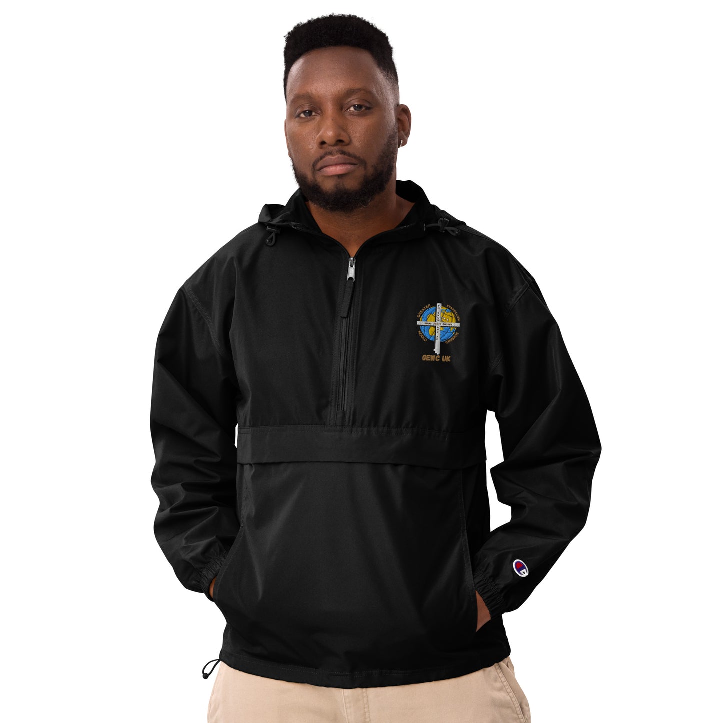 GEWC UK Embroidered Champion Packable Jacket