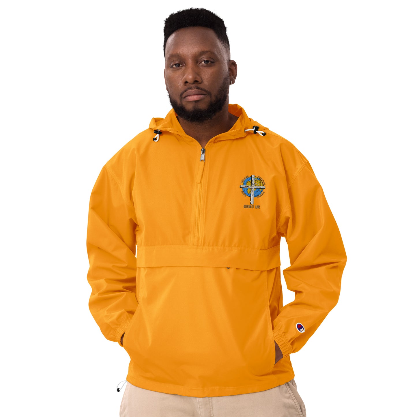 GEWC UK Embroidered Champion Packable Jacket