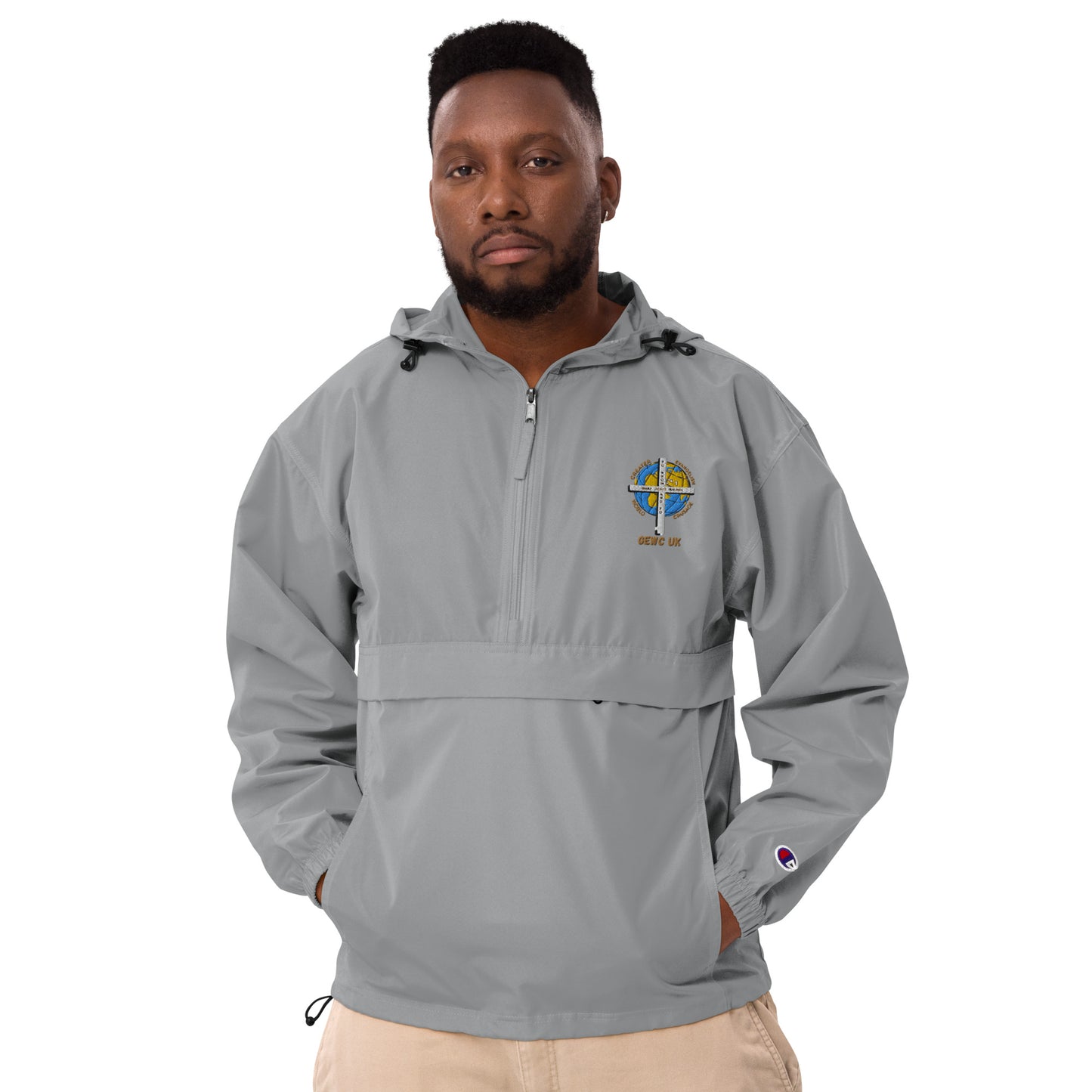 GEWC UK Embroidered Champion Packable Jacket