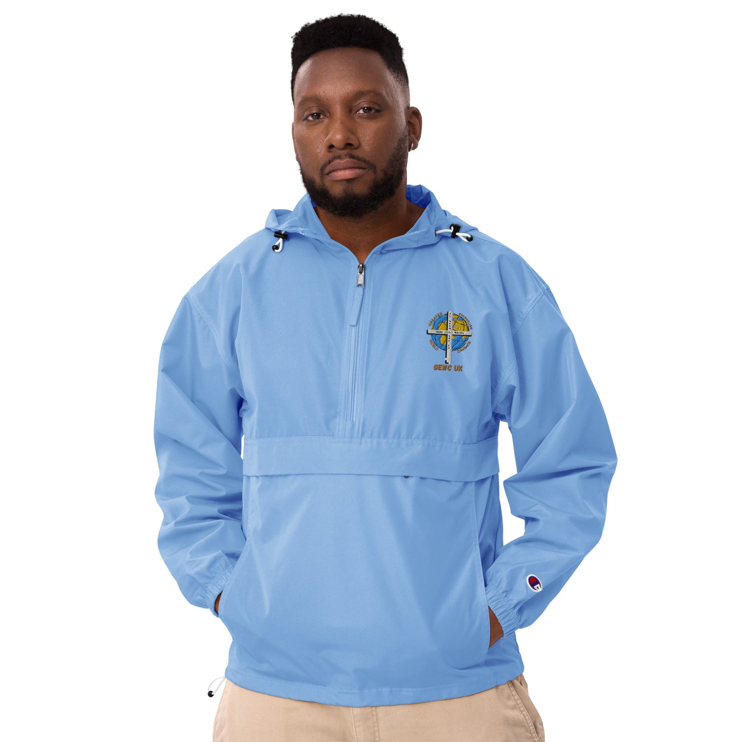 GEWC UK Embroidered Champion Packable Jacket