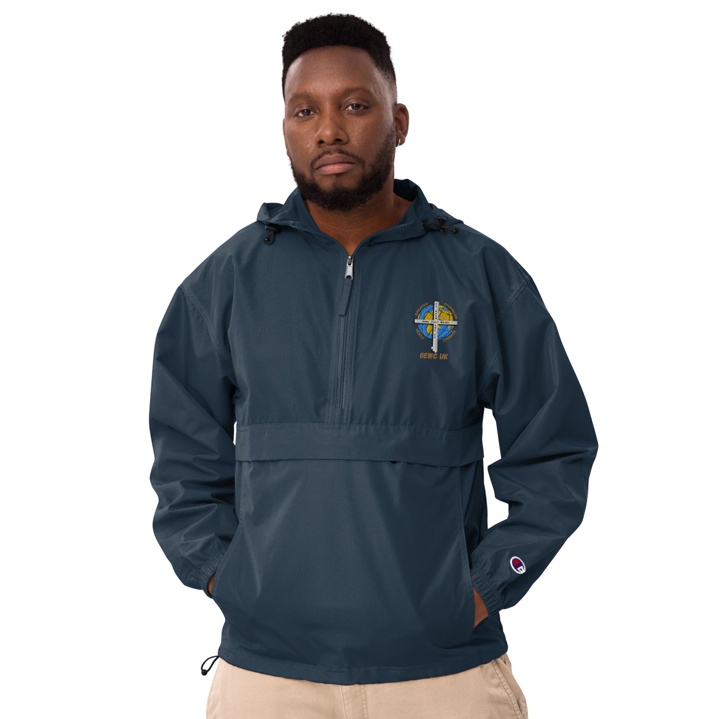 GEWC UK Embroidered Champion Packable Jacket