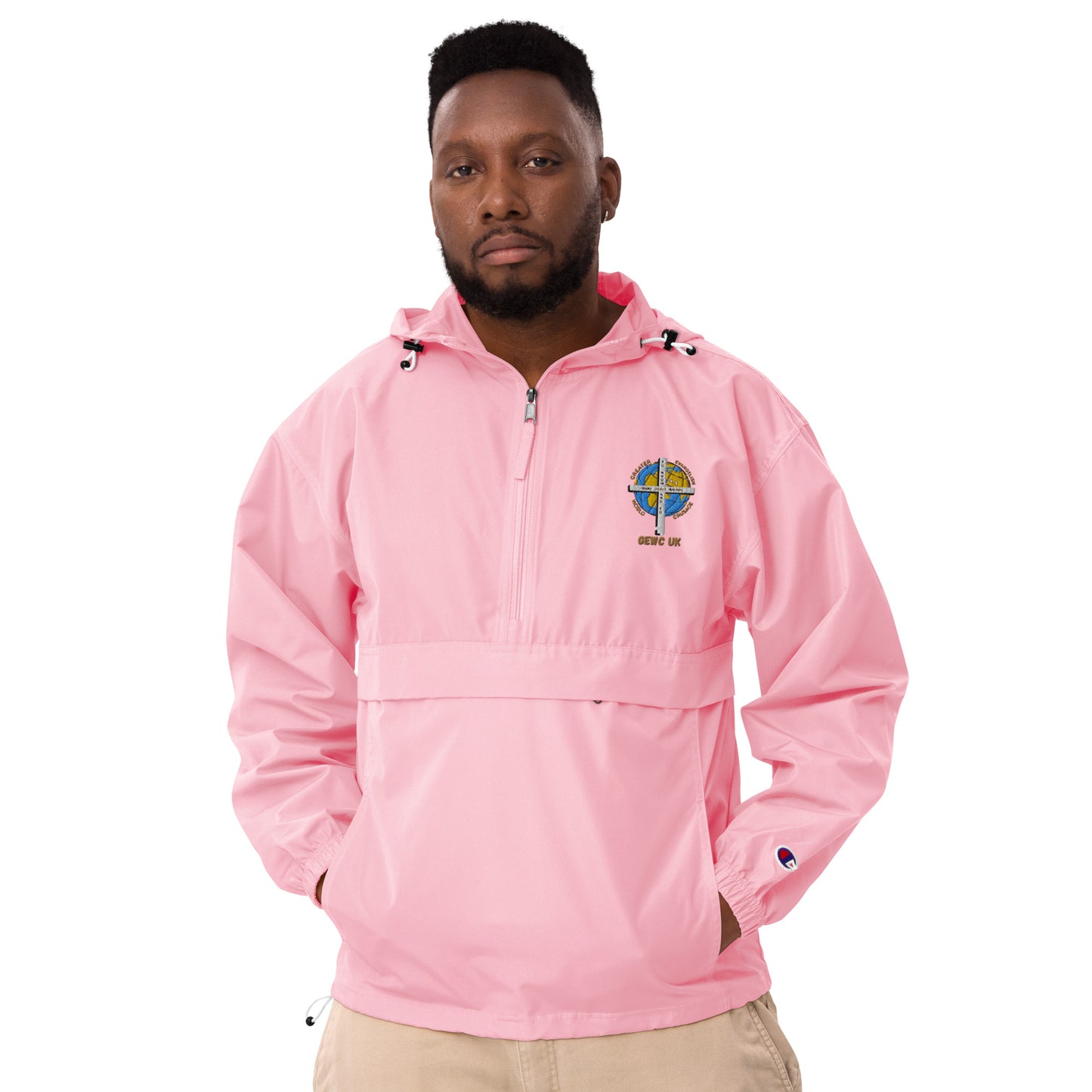 GEWC UK Embroidered Champion Packable Jacket