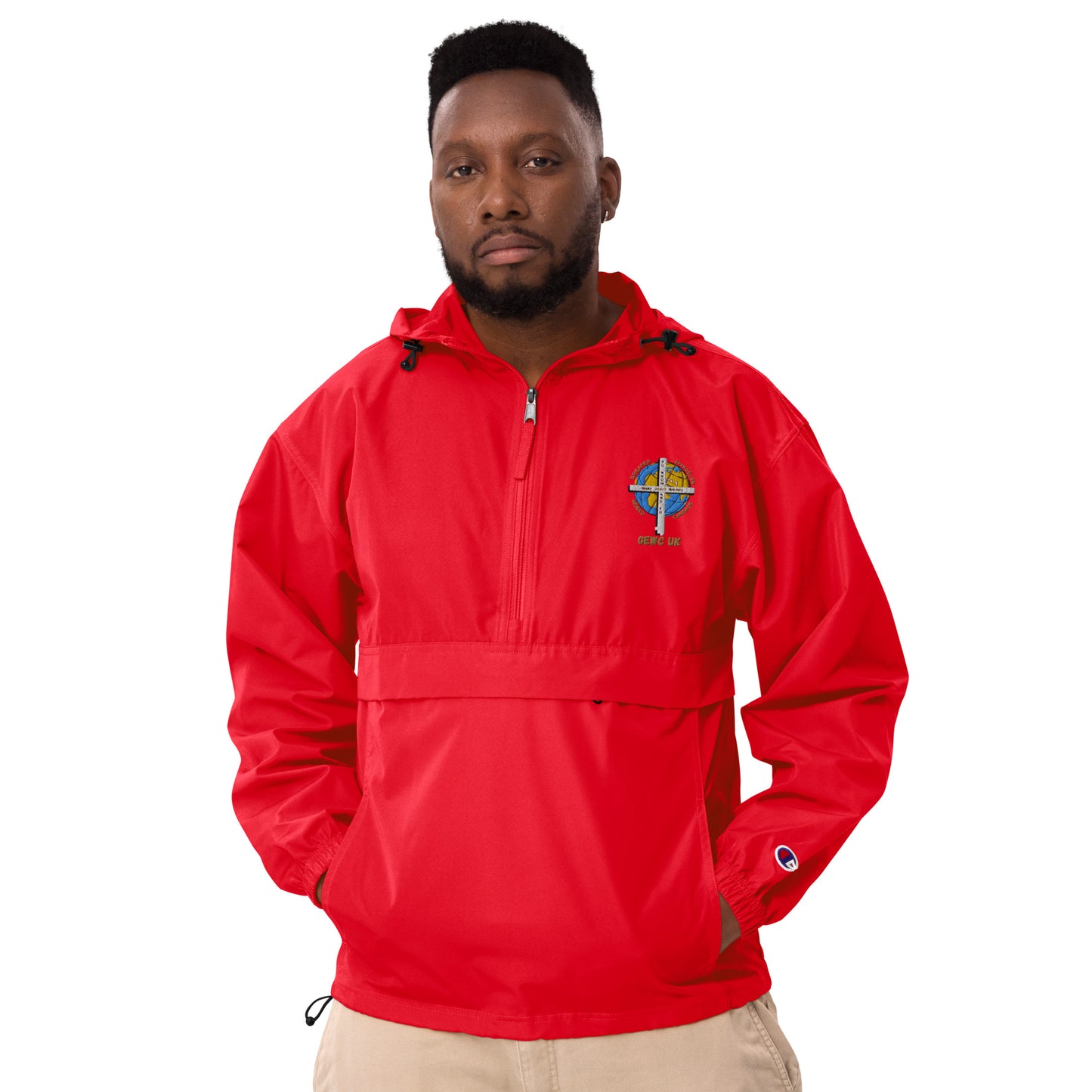 GEWC UK Embroidered Champion Packable Jacket