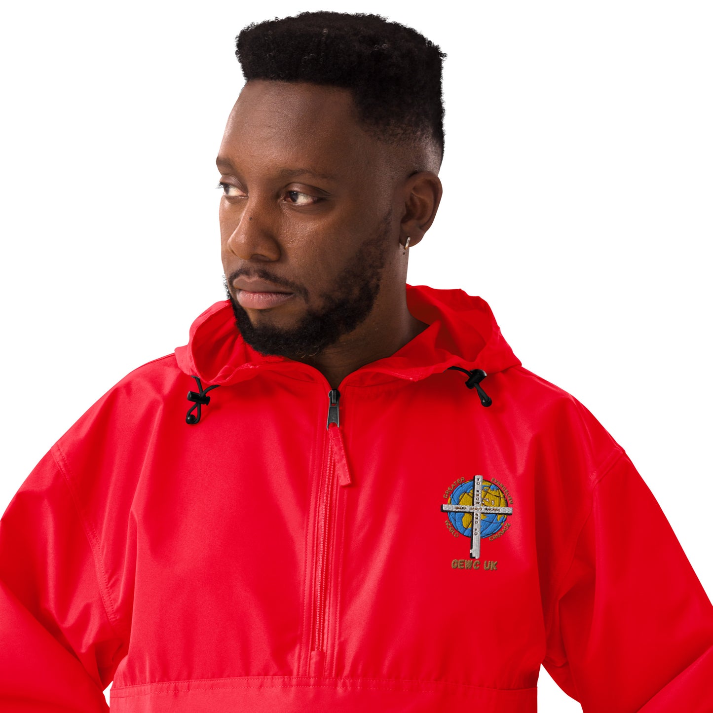 GEWC UK Embroidered Champion Packable Jacket