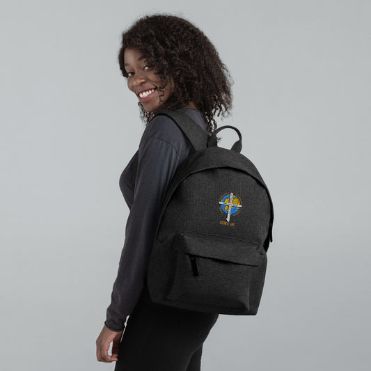 GEWC UK Embroidered Backpack