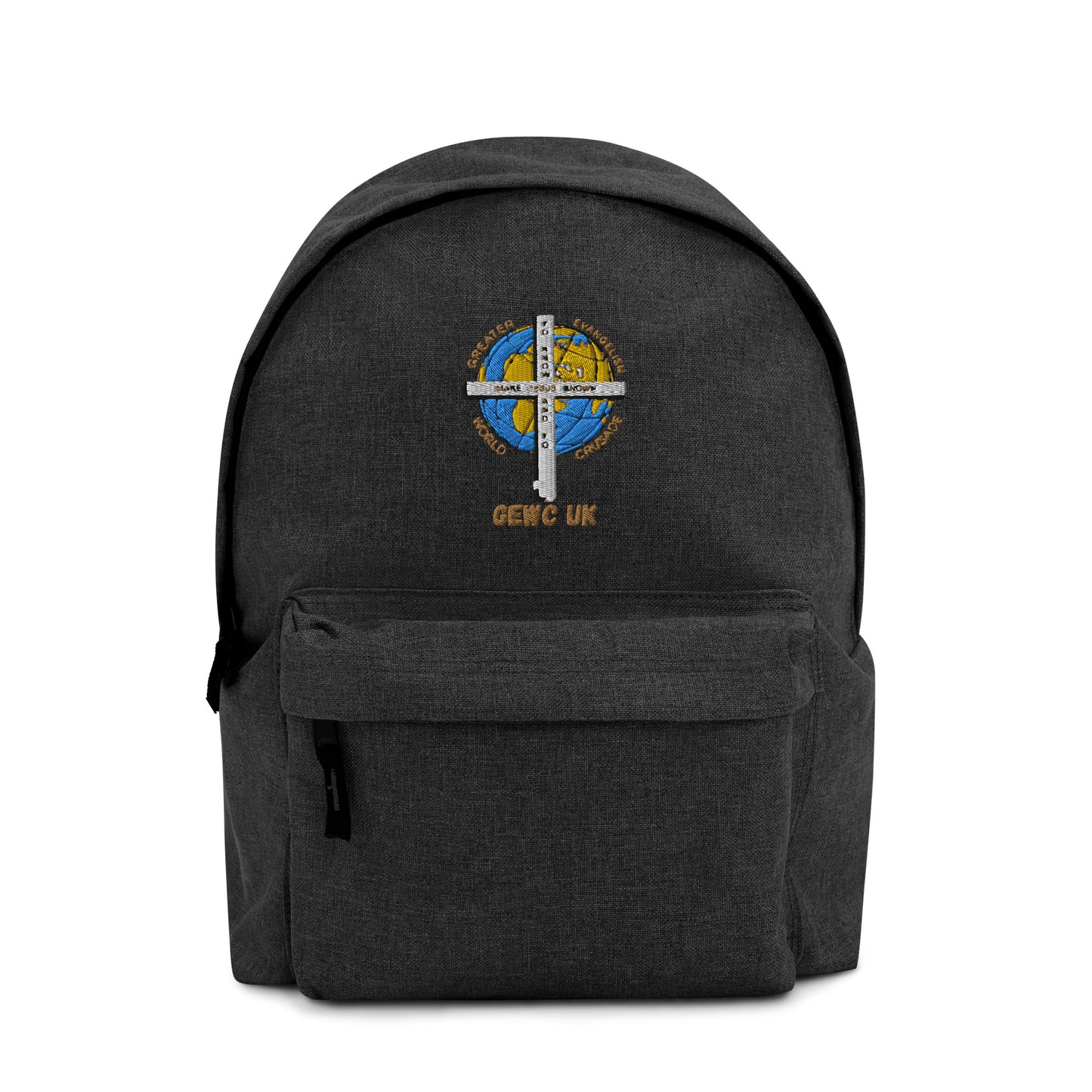 GEWC UK Embroidered Backpack