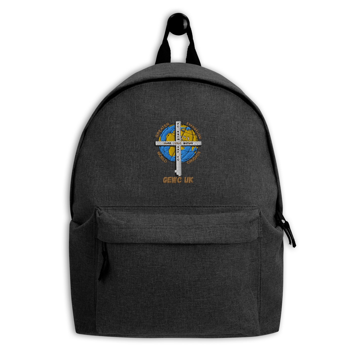 GEWC UK Embroidered Backpack