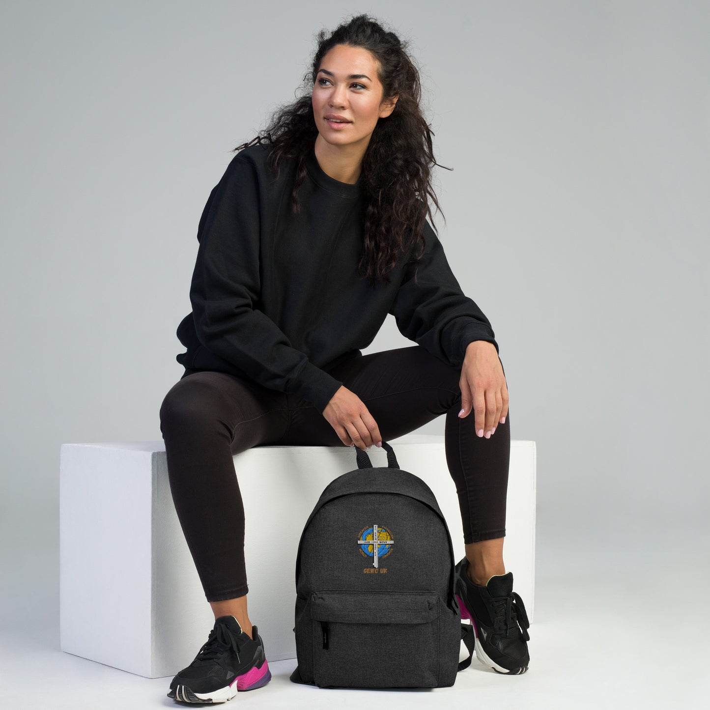 GEWC UK Embroidered Backpack