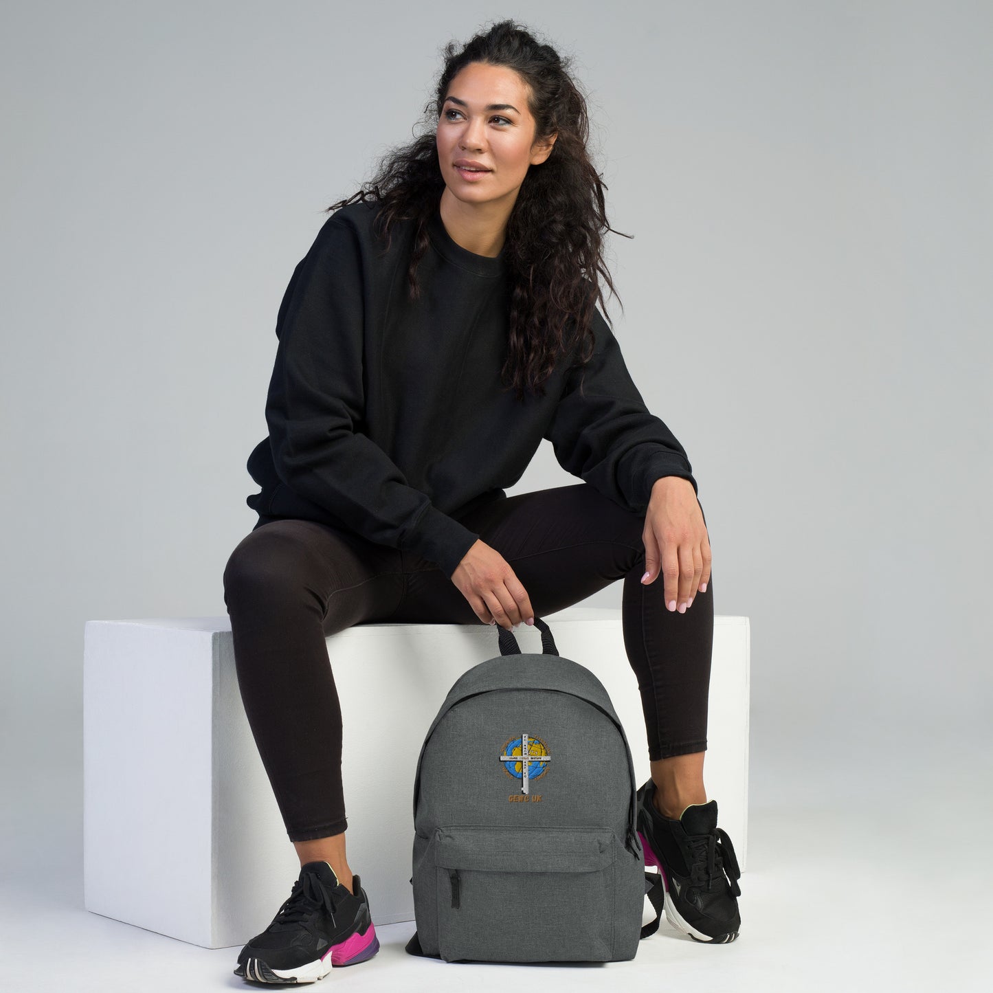 GEWC UK Embroidered Backpack