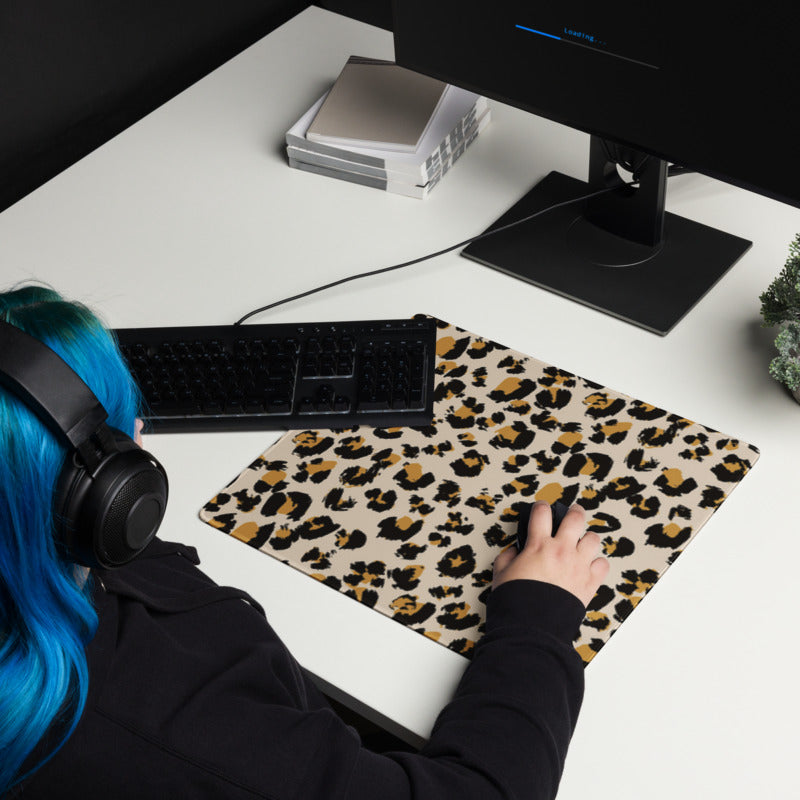 Leopard Gaming Mouse Pad