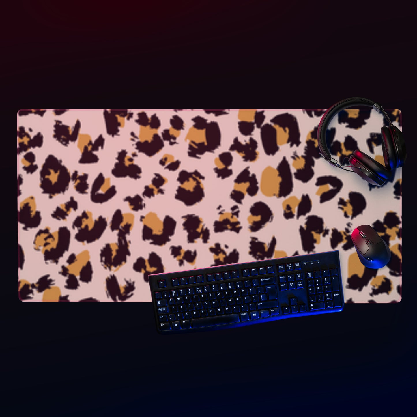 Leopard Gaming Mouse Pad