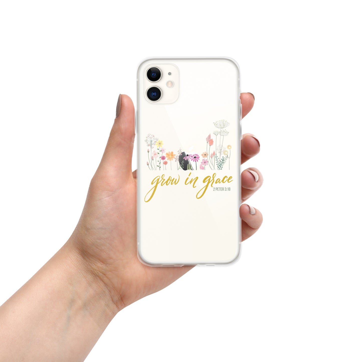 Grow In Grace iPhone Case