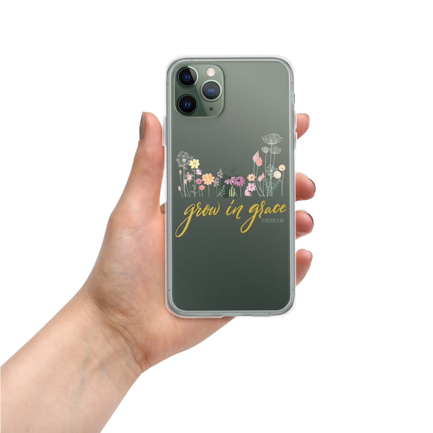 Grow In Grace iPhone Case