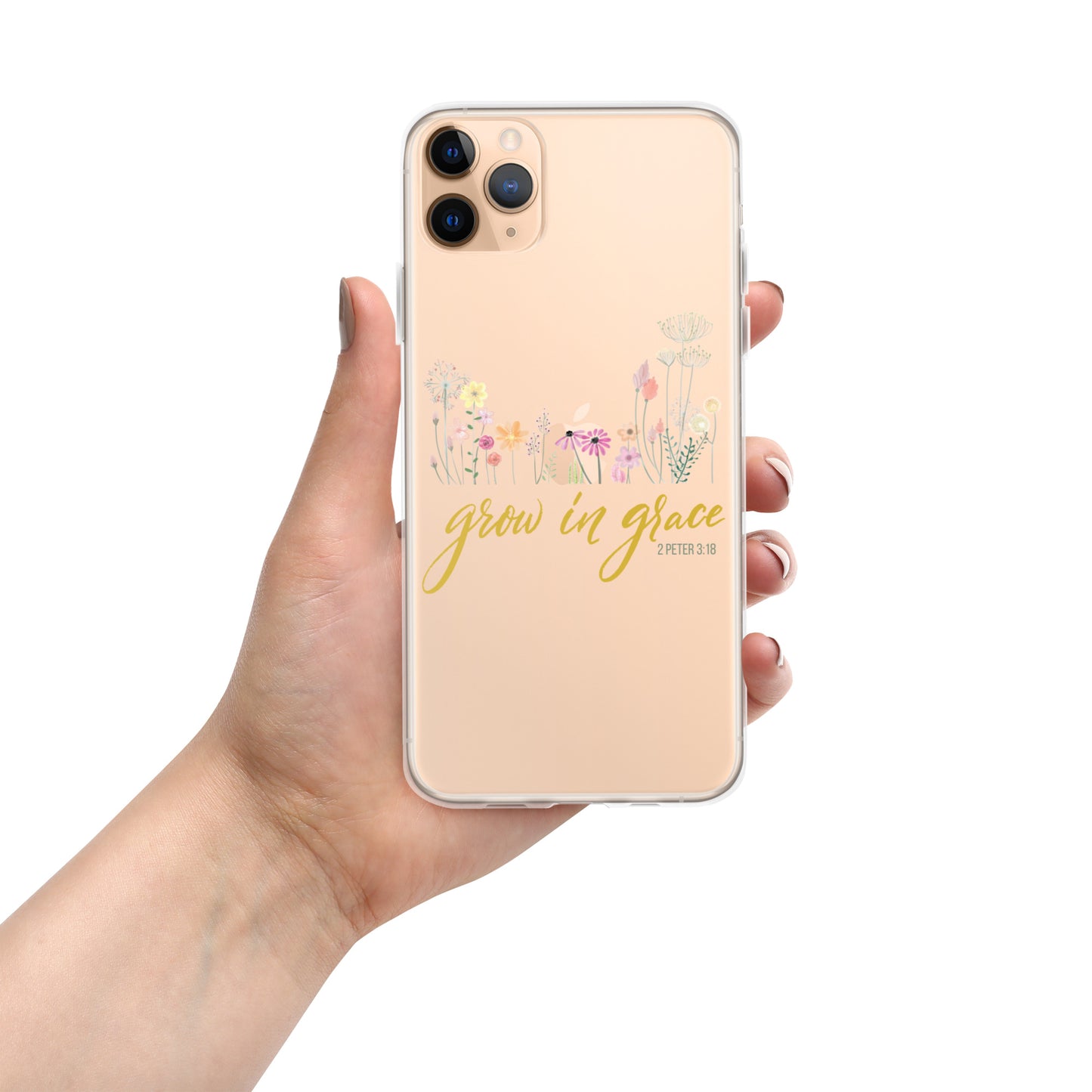 Grow In Grace iPhone Case