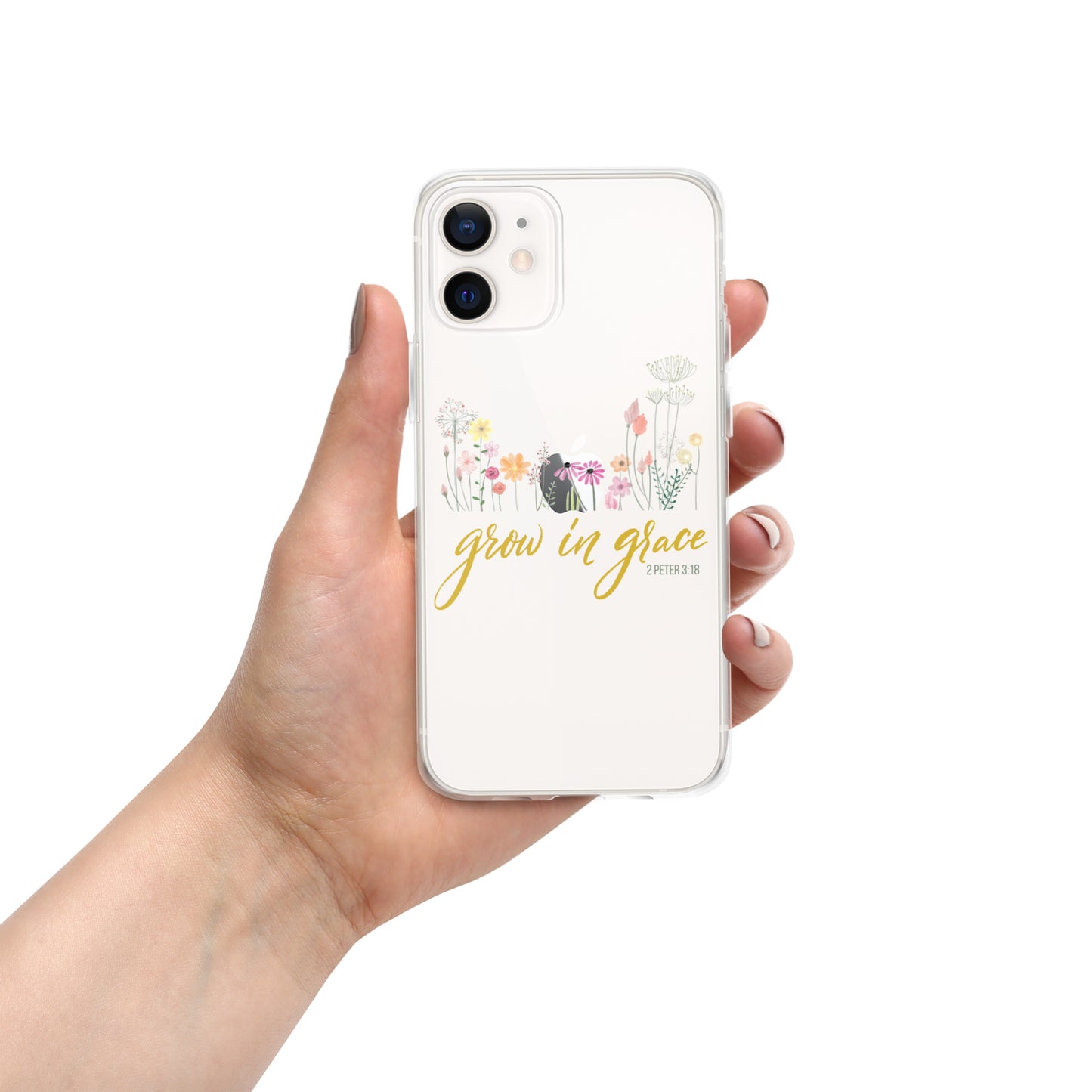 Grow In Grace iPhone Case