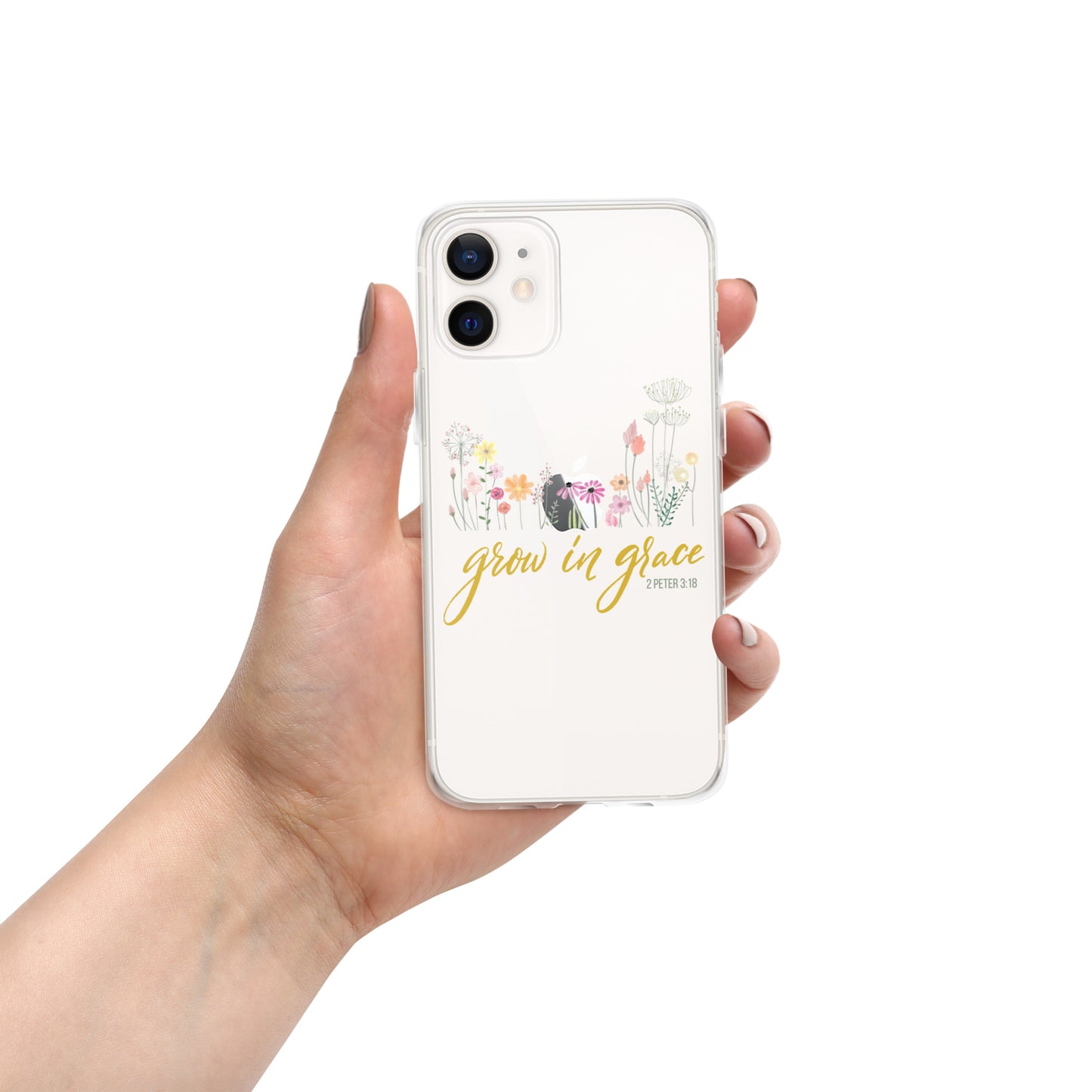 Grow In Grace iPhone Case