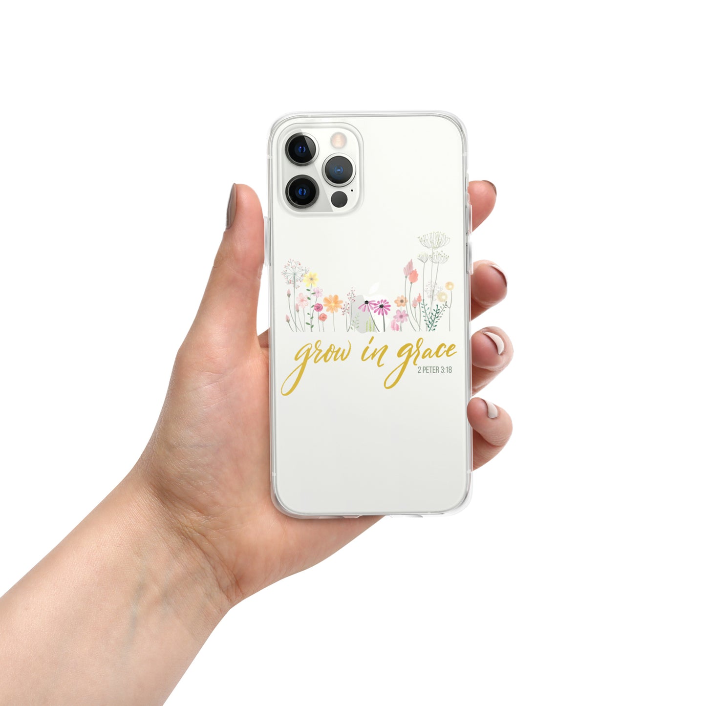 Grow In Grace iPhone Case