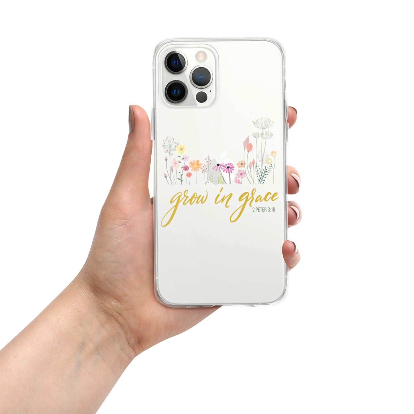 Grow In Grace iPhone Case