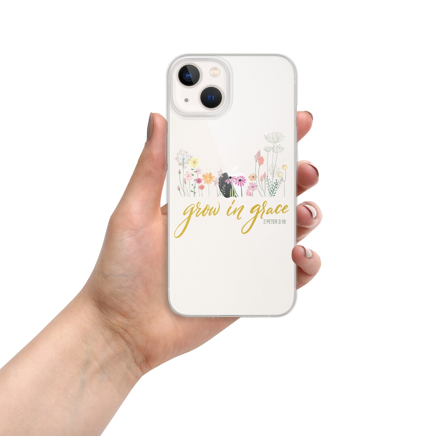 Grow In Grace iPhone Case