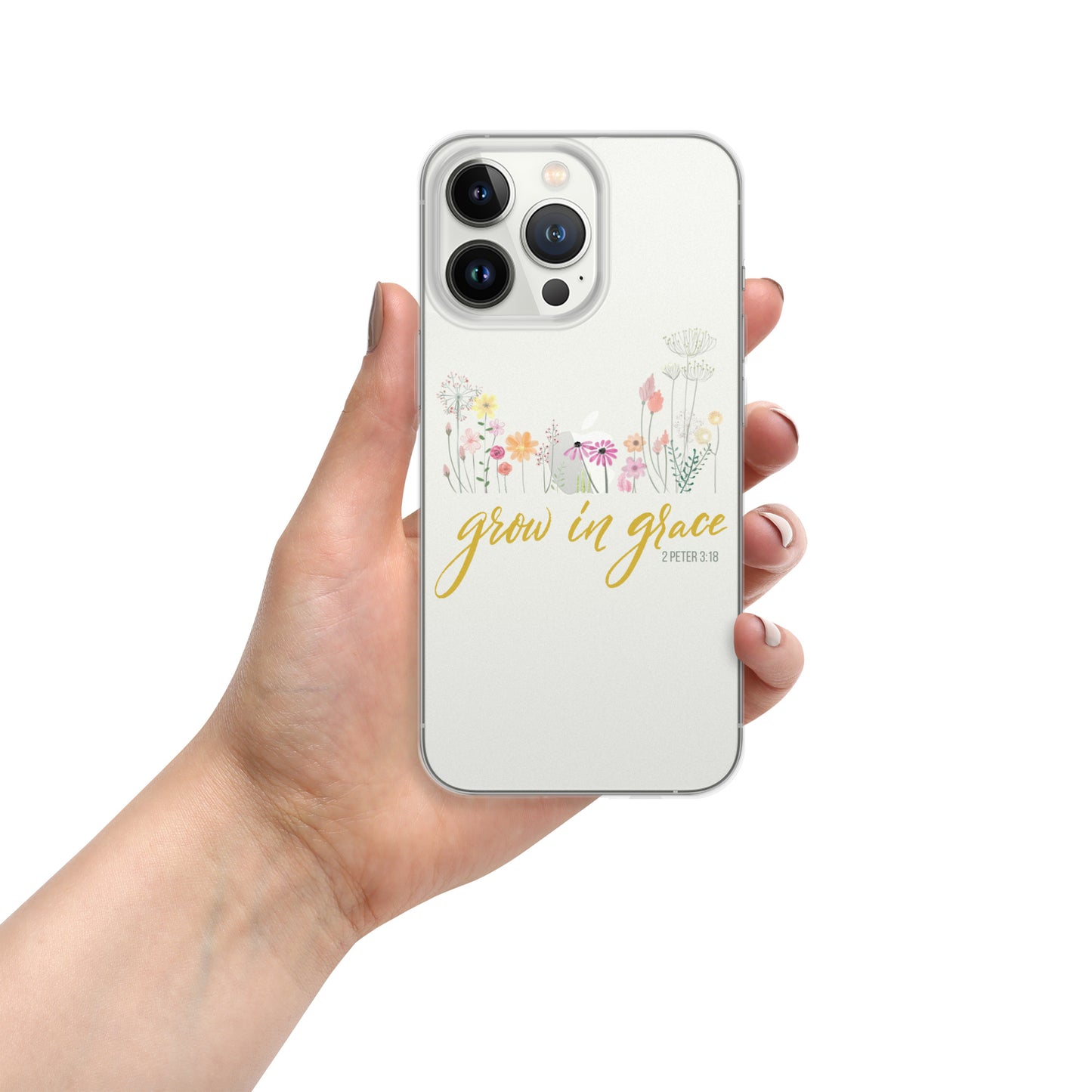 Grow In Grace iPhone Case