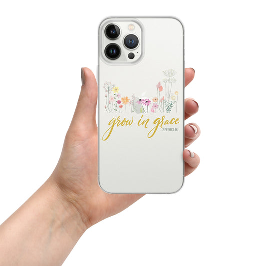 Grow In Grace iPhone Case