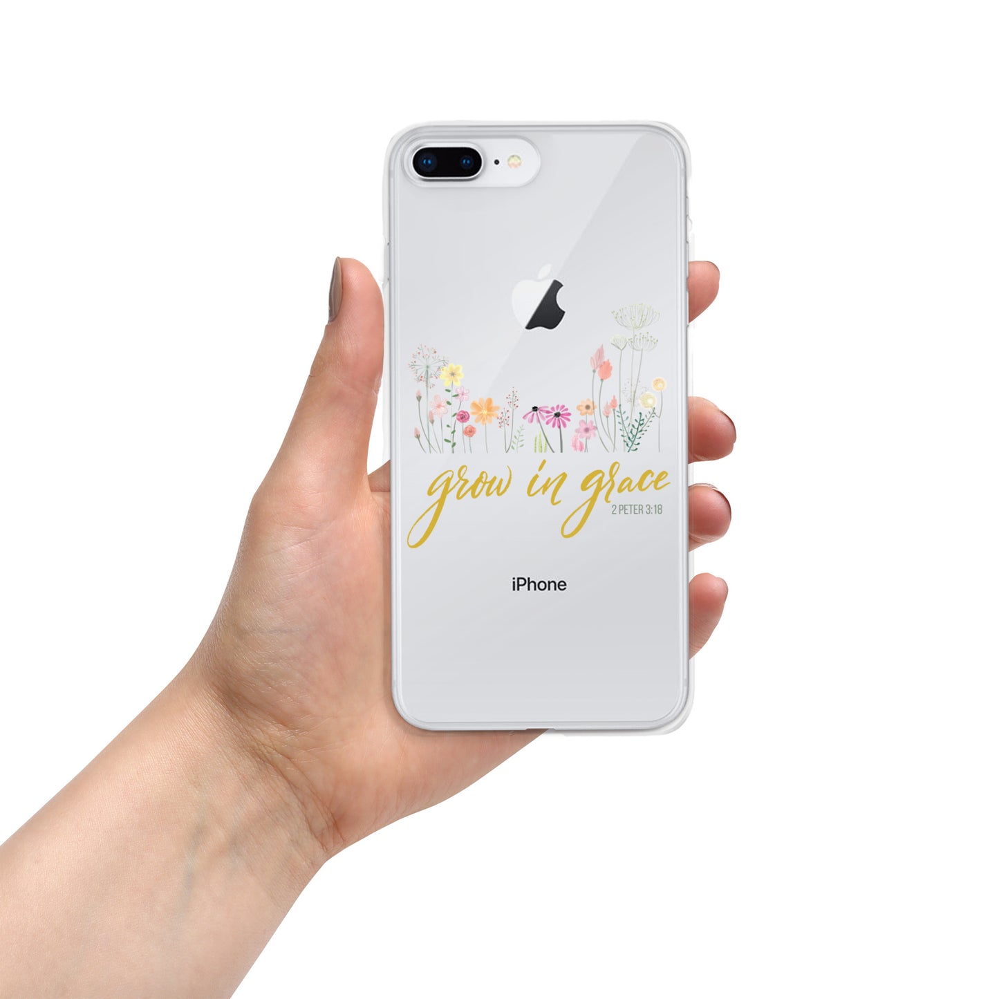 Grow In Grace iPhone Case