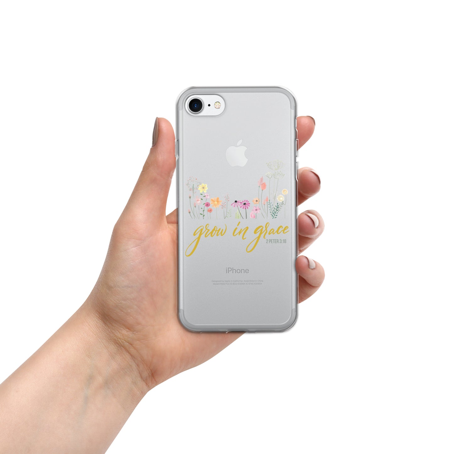 Grow In Grace iPhone Case