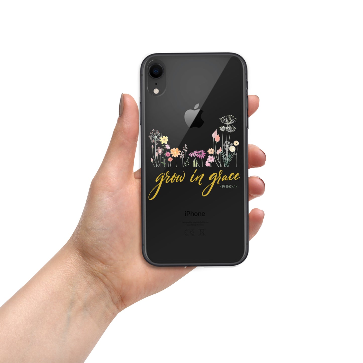 Grow In Grace iPhone Case