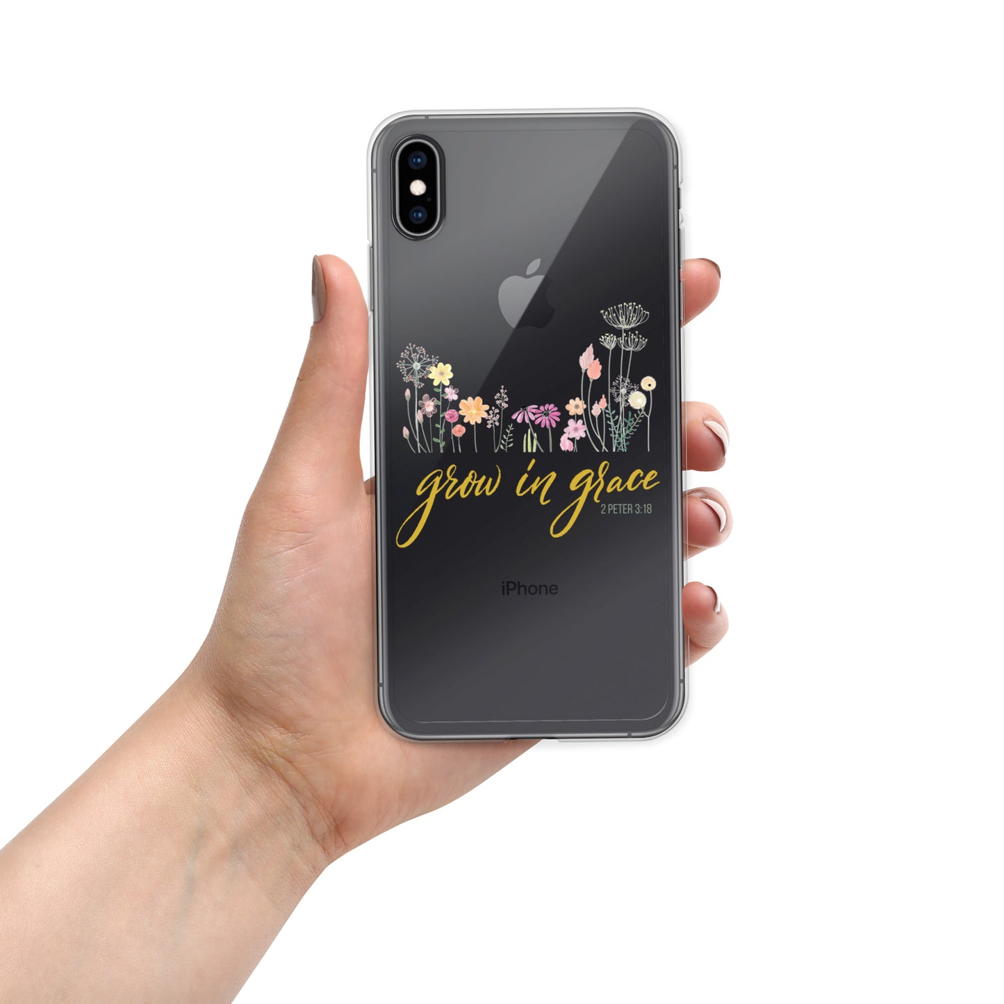 Grow In Grace iPhone Case