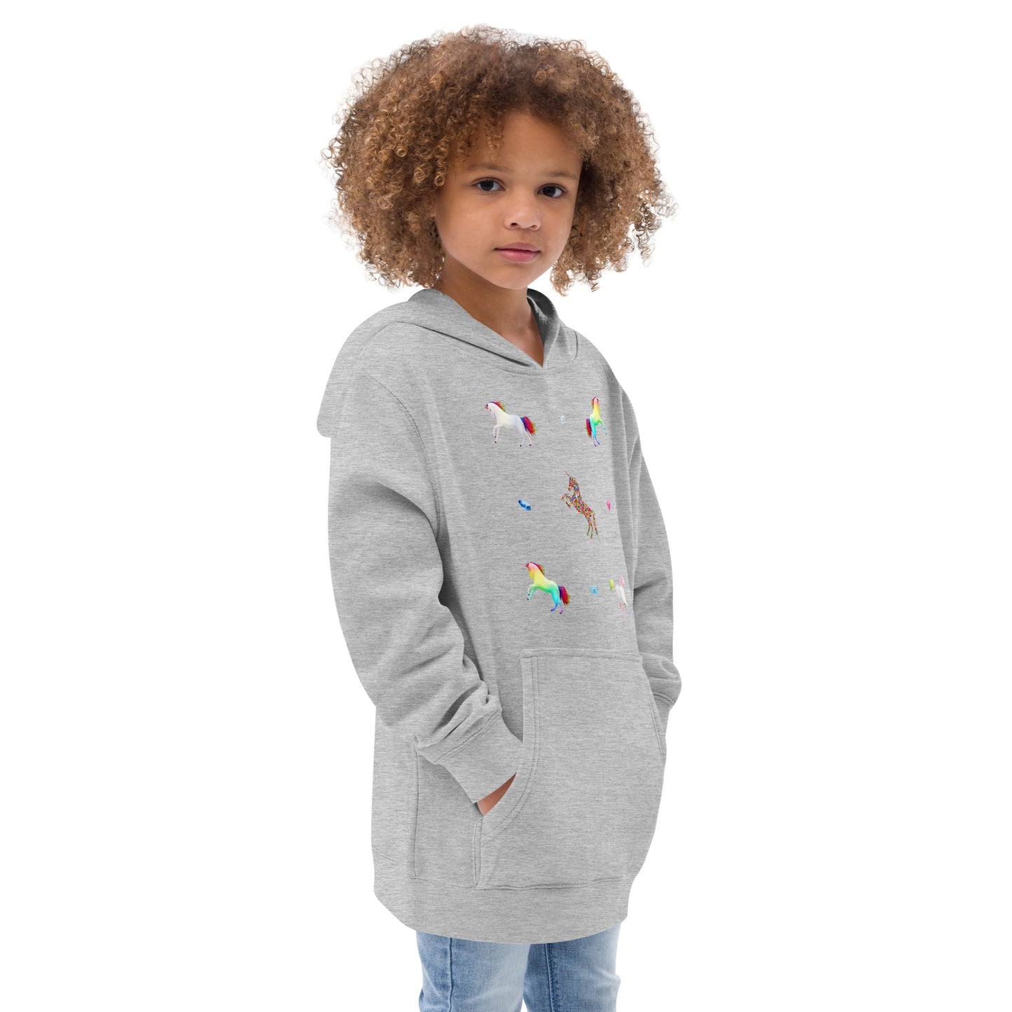 Unicorn Kids Fleece Hoodie