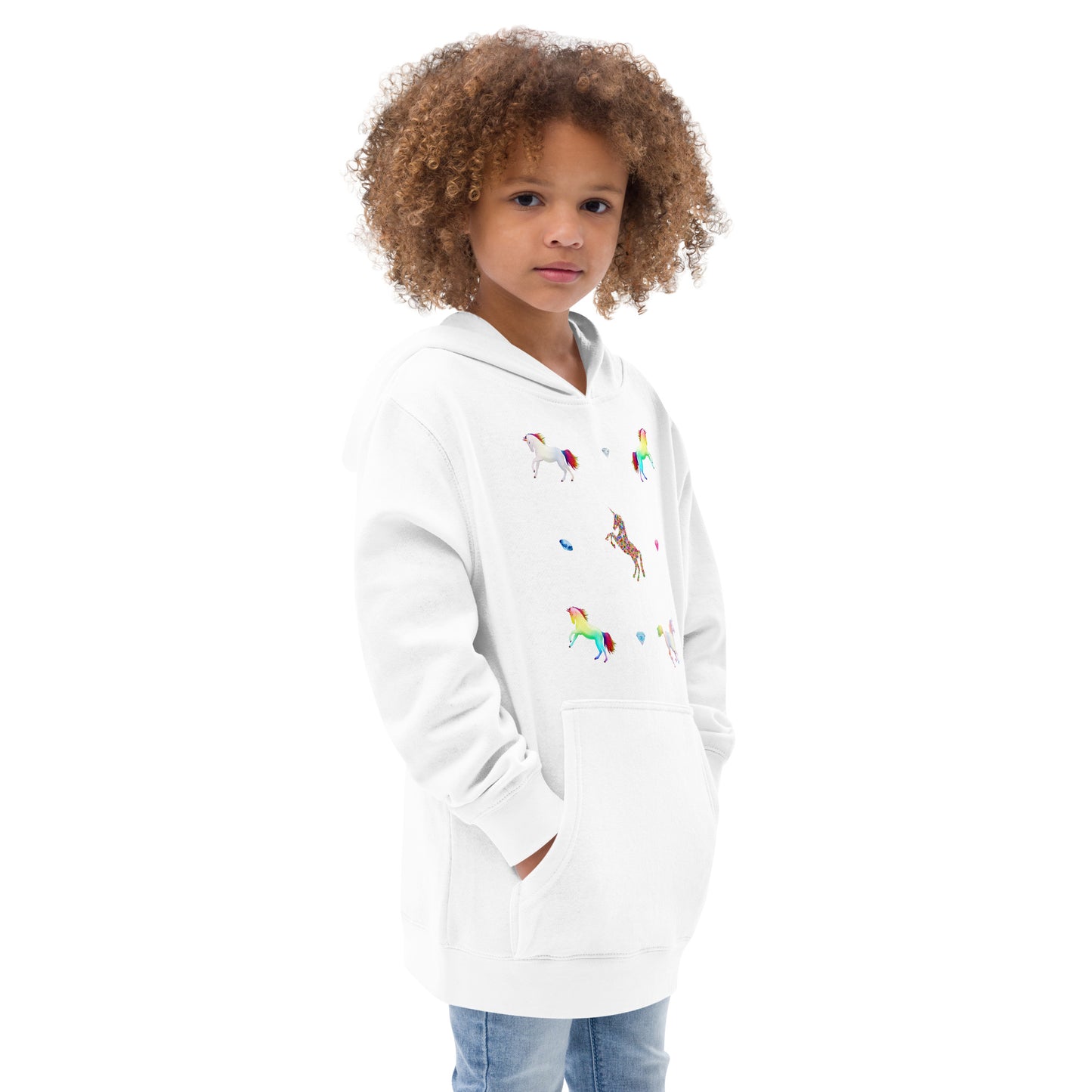 Unicorn Kids Fleece Hoodie