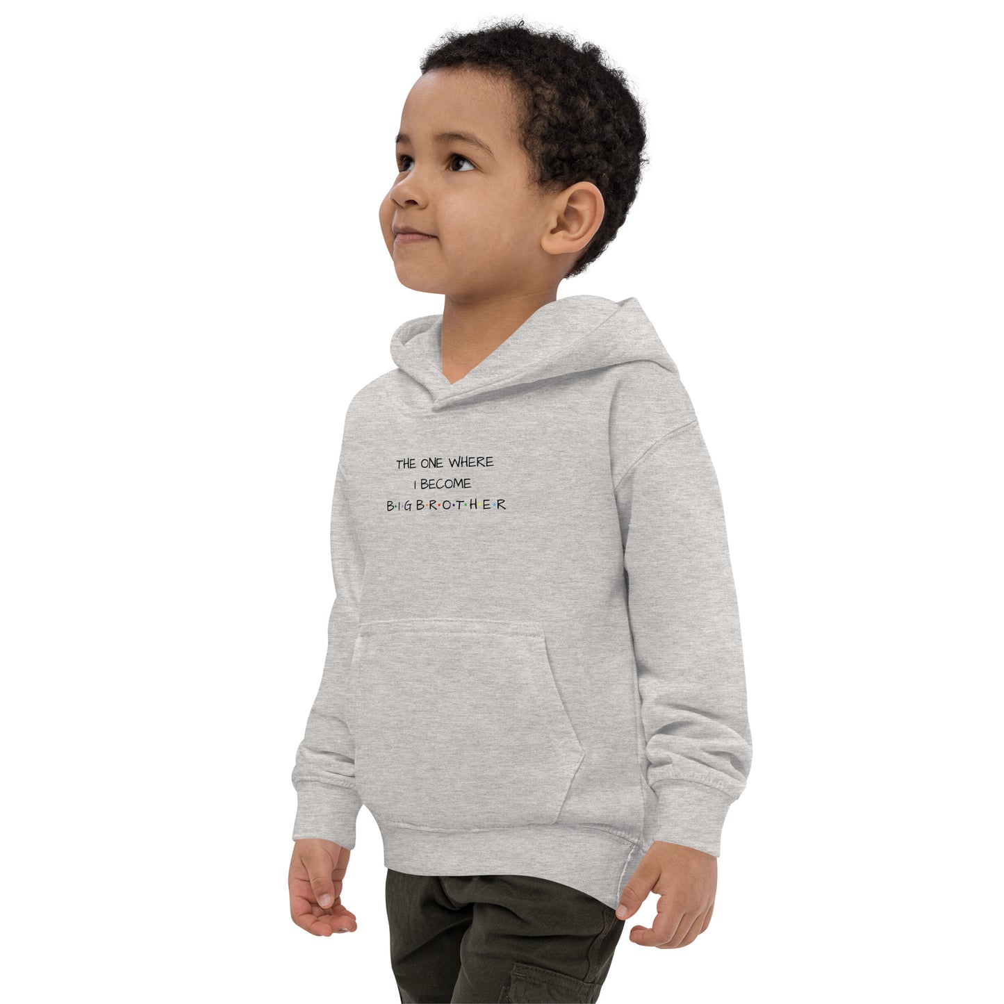 The One Where I Become Big Brother Kids Hoodie