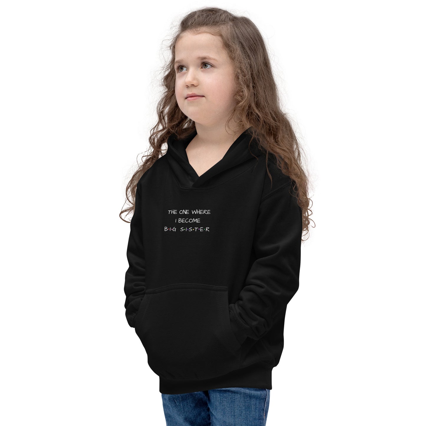 The One Where I Become Big Sister Kids Hoodie