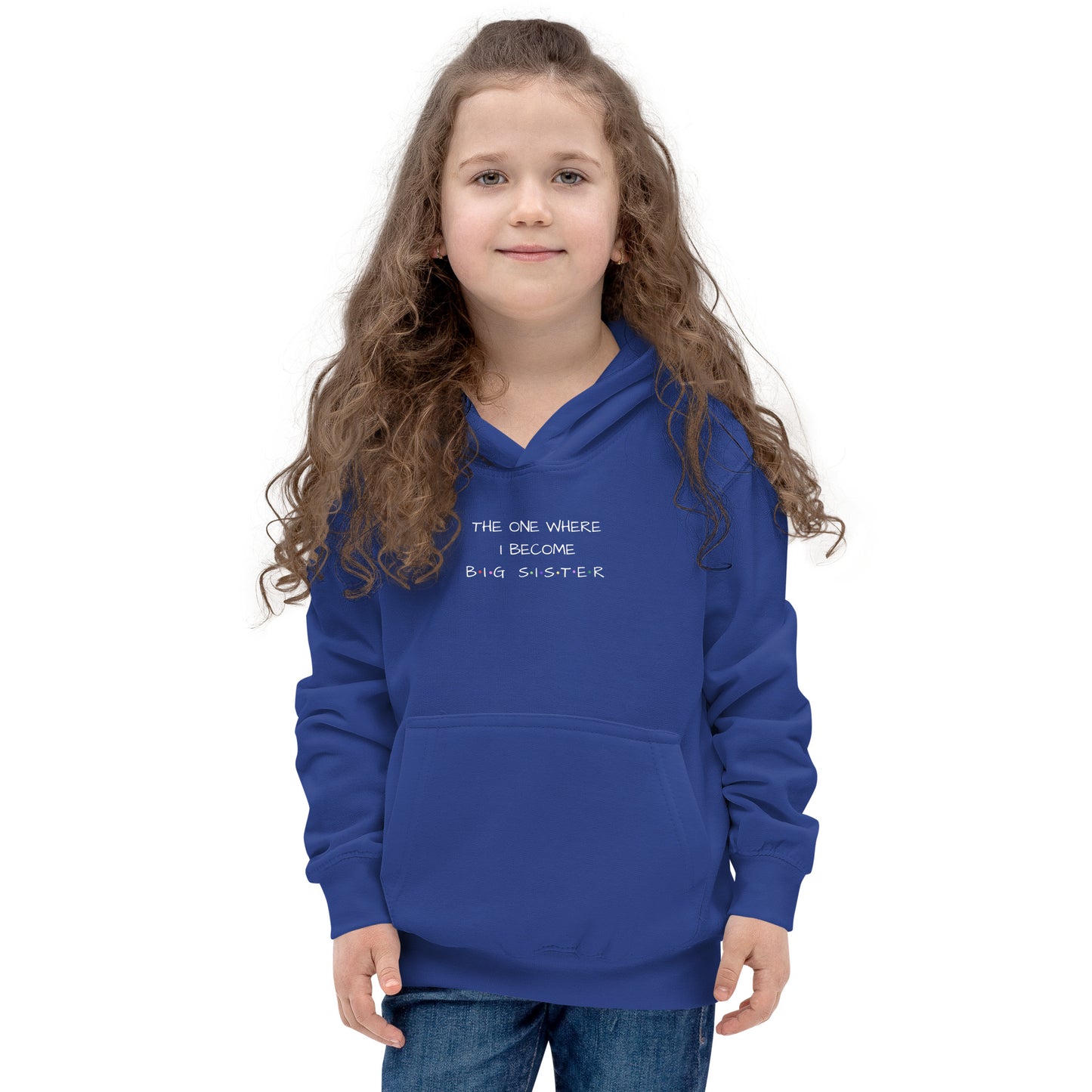 The One Where I Become Big Sister Kids Hoodie