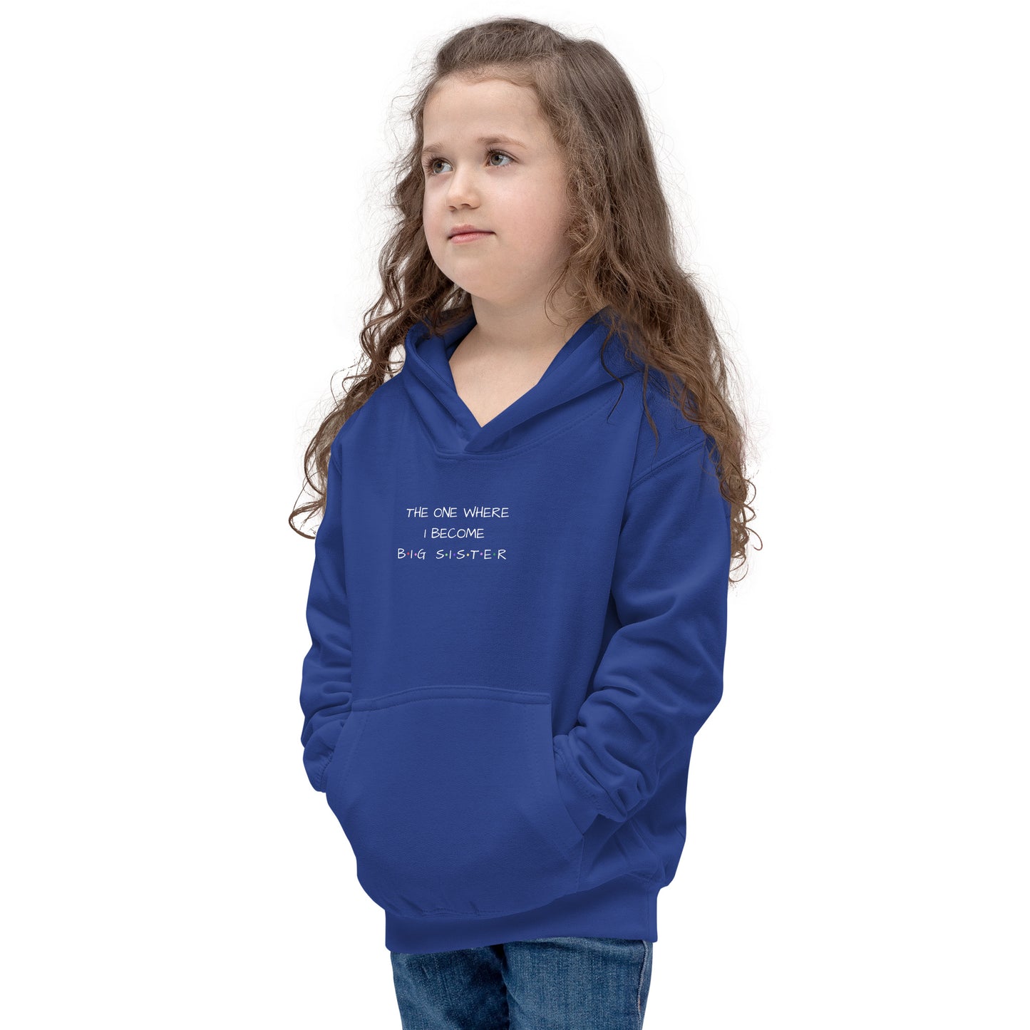 The One Where I Become Big Sister Kids Hoodie