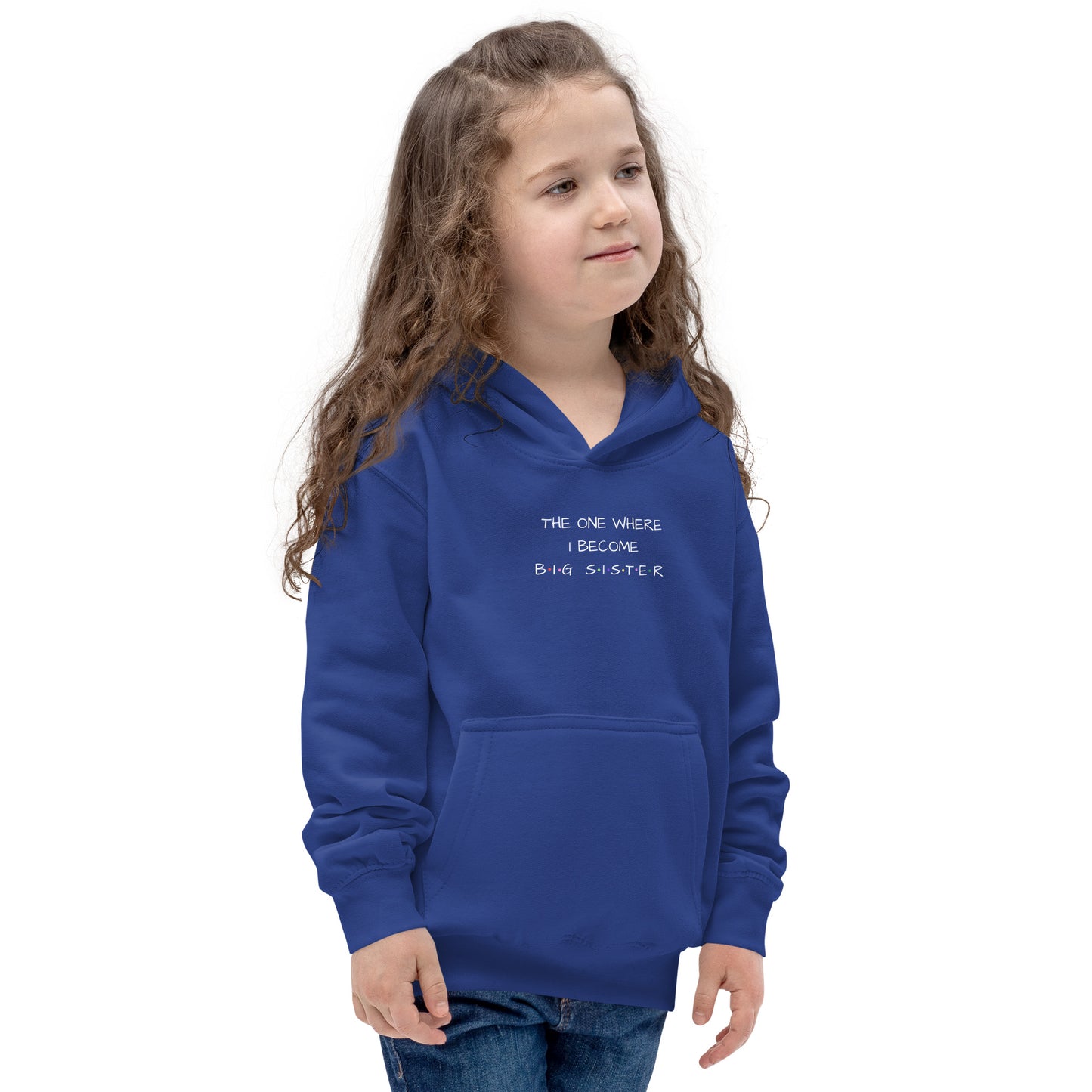 The One Where I Become Big Sister Kids Hoodie