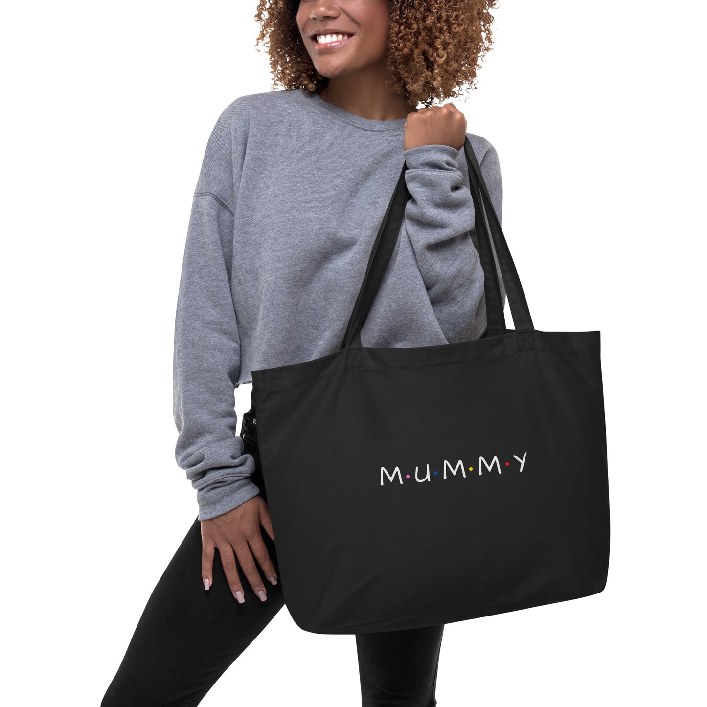 MUMMY Large organic tote bag