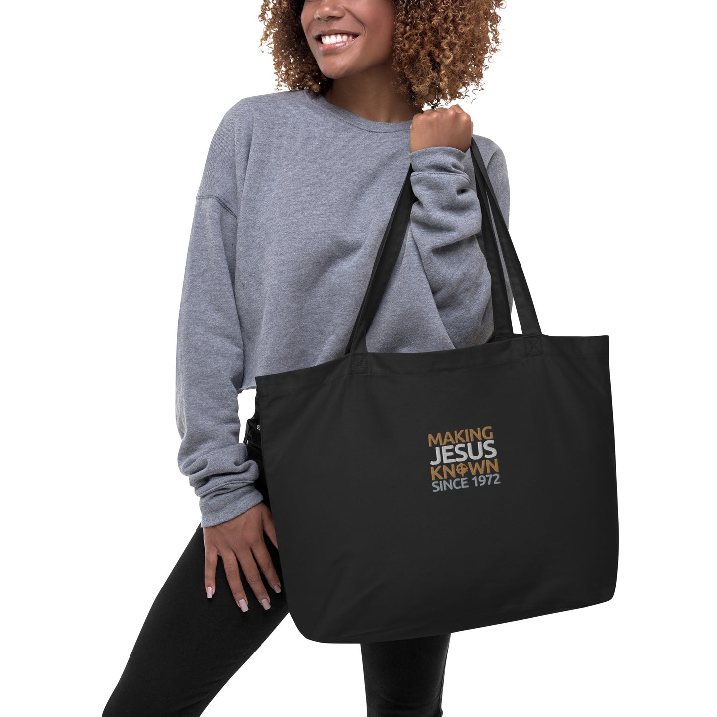 GEWC Large Organic Tote Bag